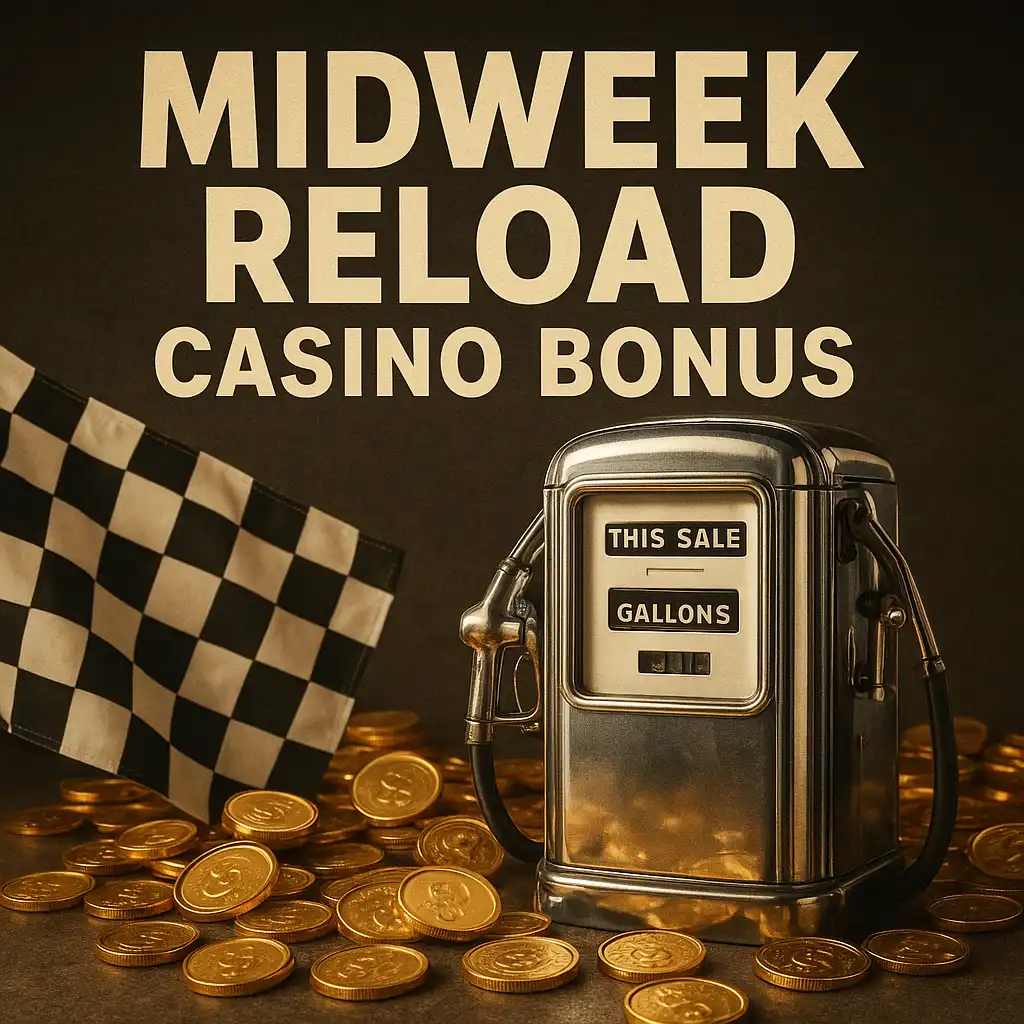 Pit Lane Reload Tuesday promotional artwork at SpinyRush